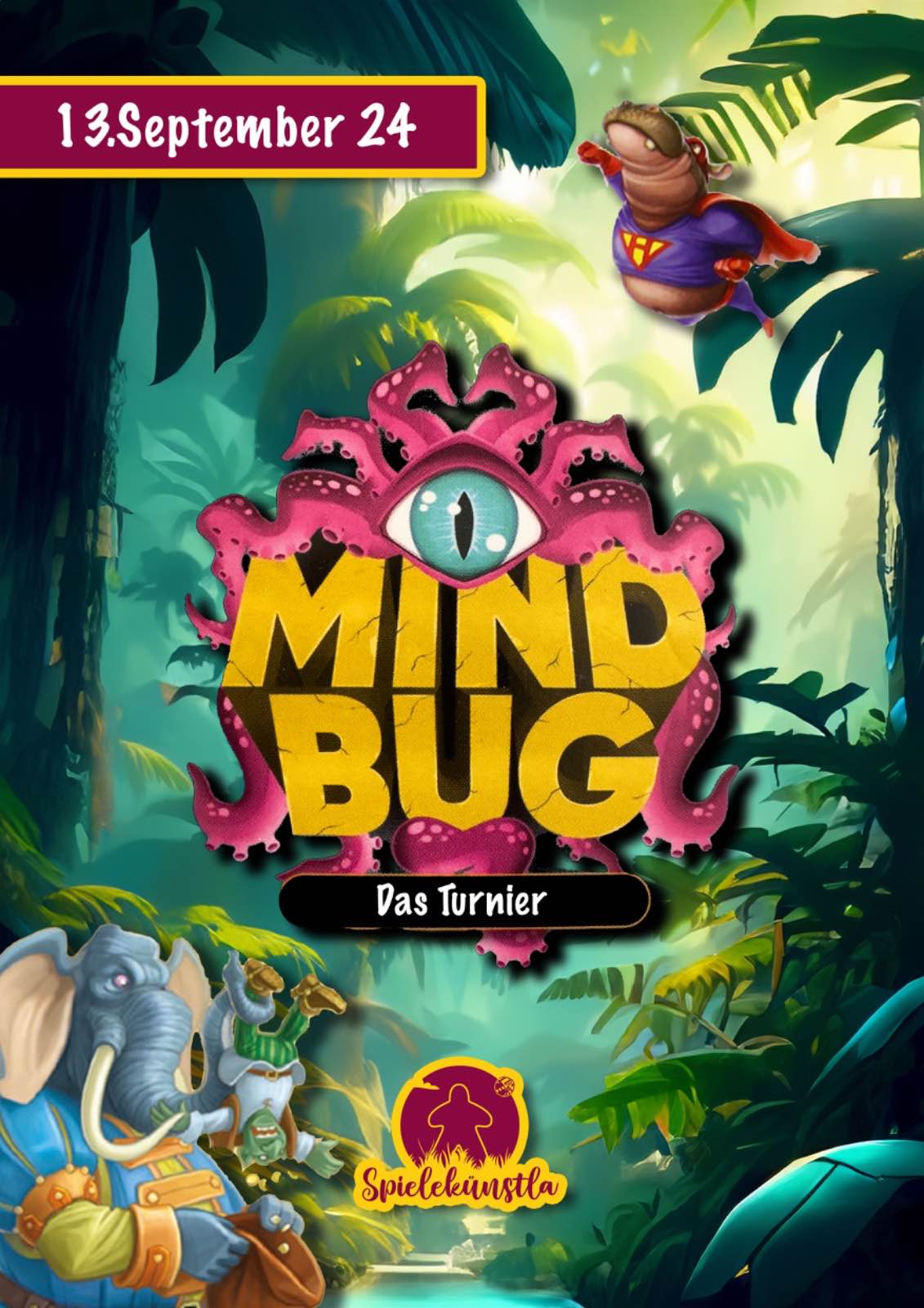 Spielekünstla-Treff mit Mindbug Turnier!